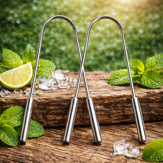 Stainless Steel Tongue Scraper