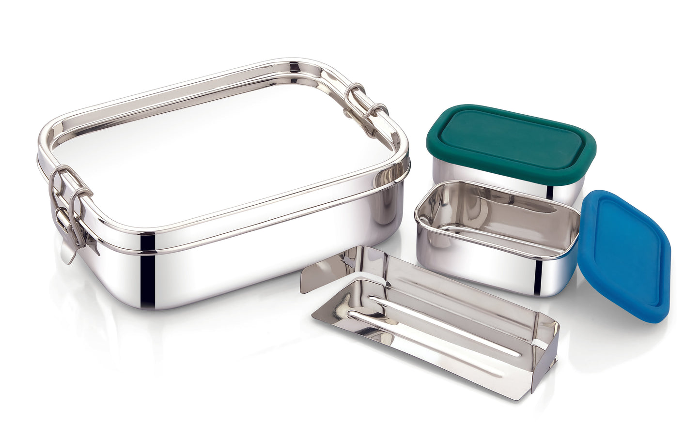 Stainless Steel Lunch Box (Leak-proof)