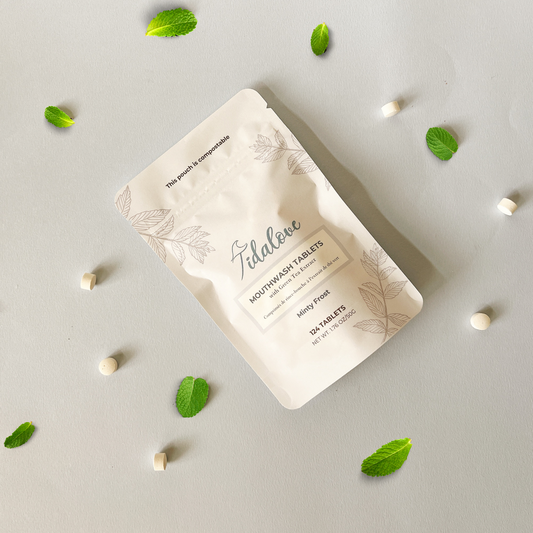 Fluoride-Free Minty Frost Mouthwash Tablets