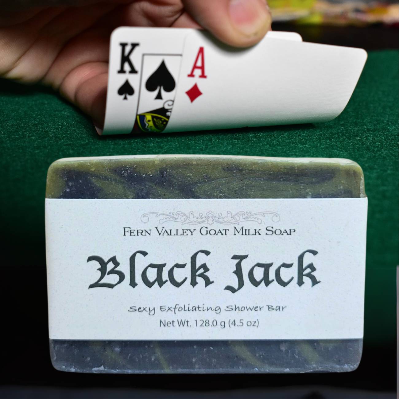Black Jack - Natural Exfoliating Goat Milk Soap