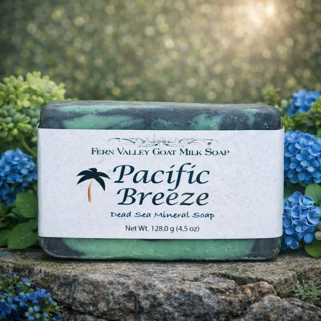 Pacific Breeze - Natural Exfoliating Goat Milk Soap