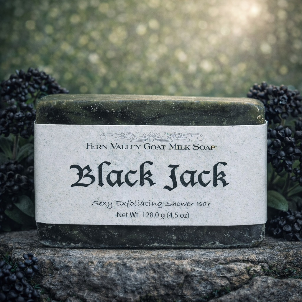 Black Jack - Natural Exfoliating Goat Milk Soap