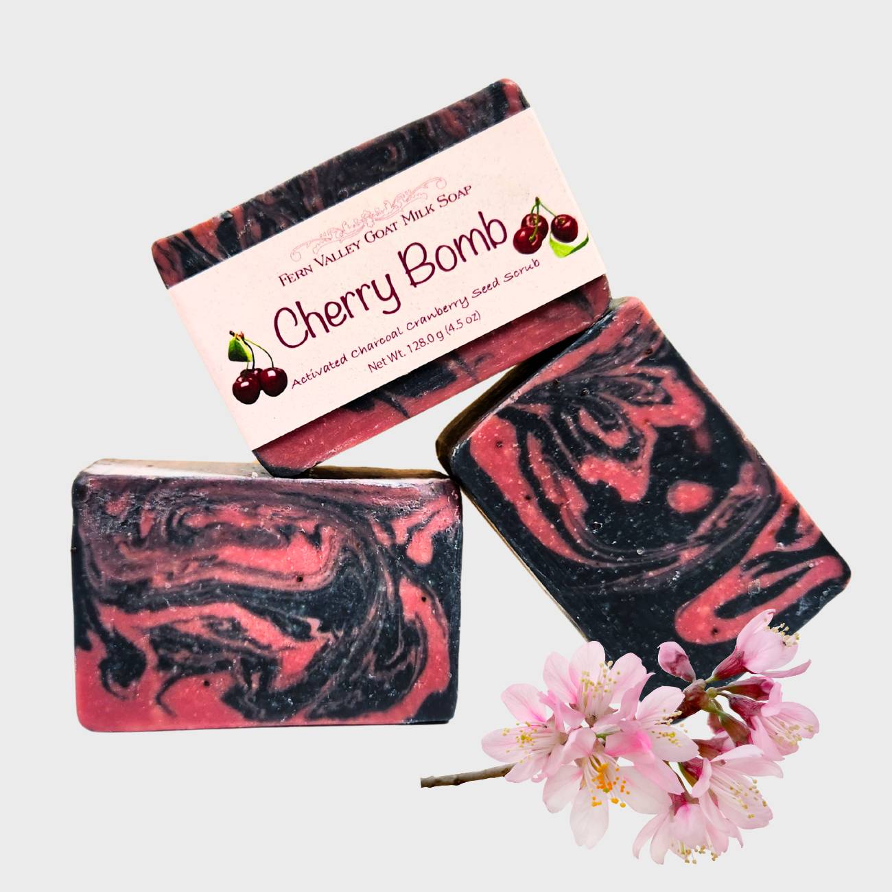 Cherry Bomb - Natural Goat Milk Soap