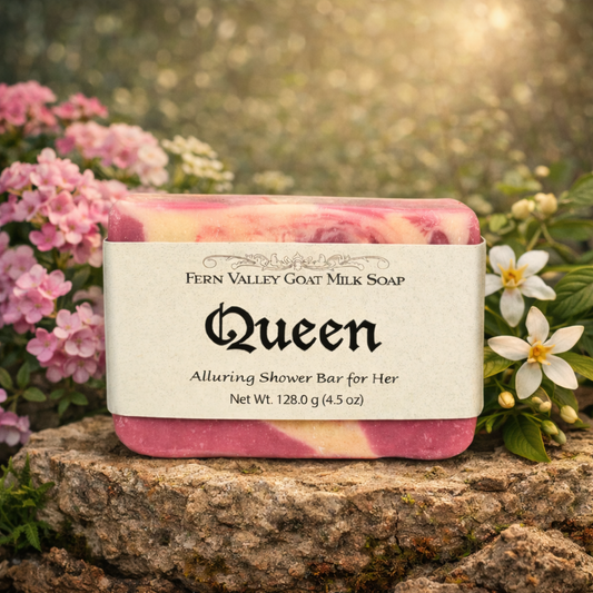 Queen - Natural Exfoliating Goat Milk Soap
